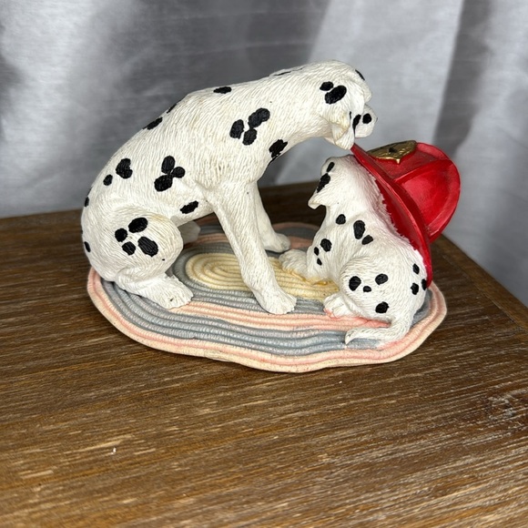 Westland Resin Dalmatian Fireman Hat 3” Figurine - Picture 3 of 8